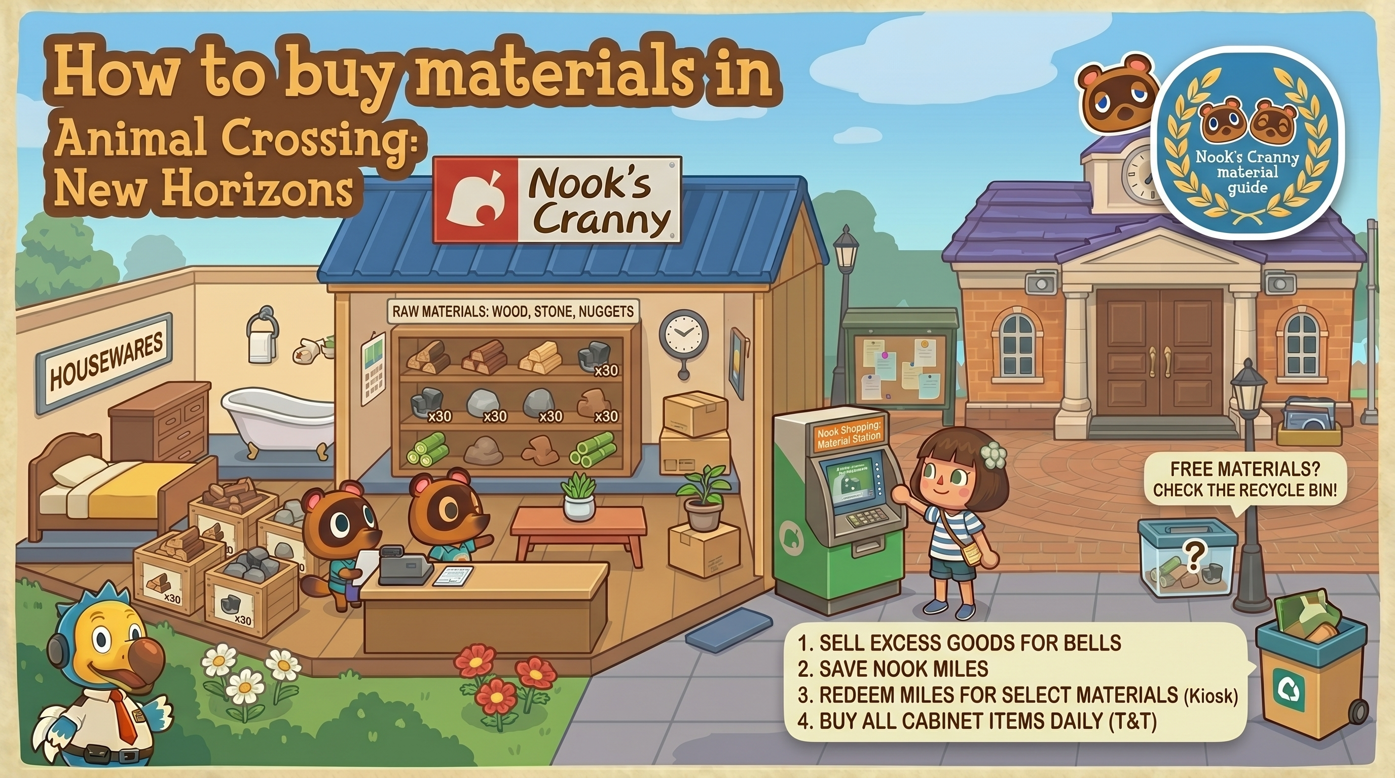 How to Buy Animal Crossing Materials: Complete ACNH Materials Guide