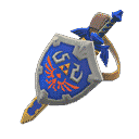Hero's Sword And Shield in Animal Crossing New Horizons