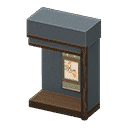 tokonoma - Dark blue X Maple leaves