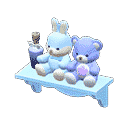 dreamy wall rack - Blue