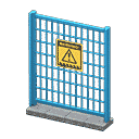 fence - Blue X Danger