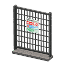 fence - Black X Trash-collection rules