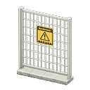 fence - White X Danger