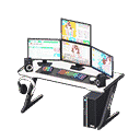 gaming desk - White X Sim game