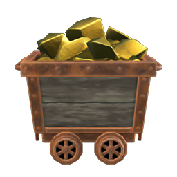 Gold-Nugget Mining Car DIY Recipe