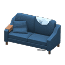 sloppy sofa - Navy blue X Light blue