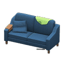 sloppy sofa - Navy blue X Light green