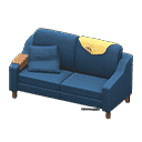 sloppy sofa - Navy blue X Yellow