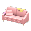 sloppy sofa - Pink X Yellow