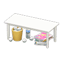 sloppy table - White X Kids