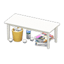 sloppy table - White X Weekly news