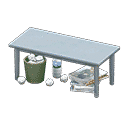 sloppy table - Gray X Fashion