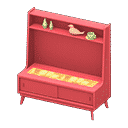 Nordic shelves - Red X Orange