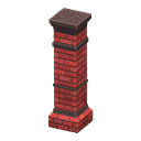 decorative pillar - Red brick