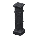 decorative pillar - Blackstone marble
