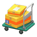 rolling cart - Green X Yellow