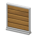 short simple panel - Light gray X Horizontal planks