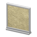 short simple panel - Light gray X Mud wall