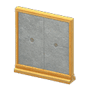 short simple panel - Light brown X Concrete