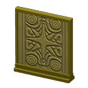 short simple panel - Gold X Gold