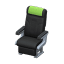 vehicle cabin seat - Black X Green