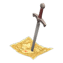 double-edged sword - Brown X Old map