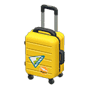 rolling suitcase - Yellow X Travel