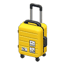 rolling suitcase - Yellow X Shipping