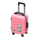 rolling suitcase - Pink X Shipping
