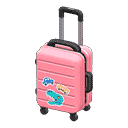 rolling suitcase - Pink X Kiddie