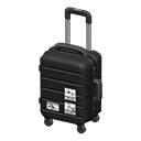 rolling suitcase - Black X Shipping