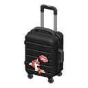 rolling suitcase - Black X Pop