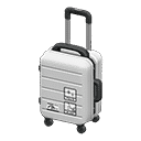 rolling suitcase - White X Shipping