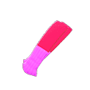 aerobics leggings - Red & pink