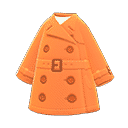 trench coat - Orange