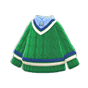 tennis sweater - Green
