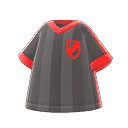 soccer-uniform top - Black