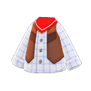 western shirt - Blue