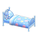 dreamy bed - Blue