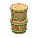 acnh-stacked-senmaizuke-barrels.png