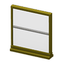 short simple panel - Gold X Lined