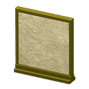short simple panel - Gold X Mud wall