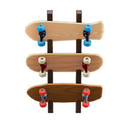 Skateboard Wall Rack DIY Recipe