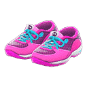 Pink Trainers in Animal Crossing New Horizons
