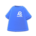 Blue Hotel Tee in Animal Crossing New Horizons